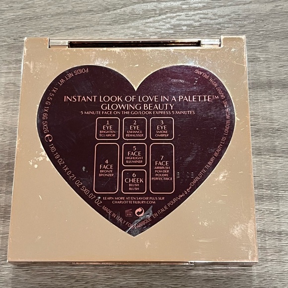 Charlotte Tilbury Instant Look of Love in A Palette Glowing Beauty - Picture 4 of 4